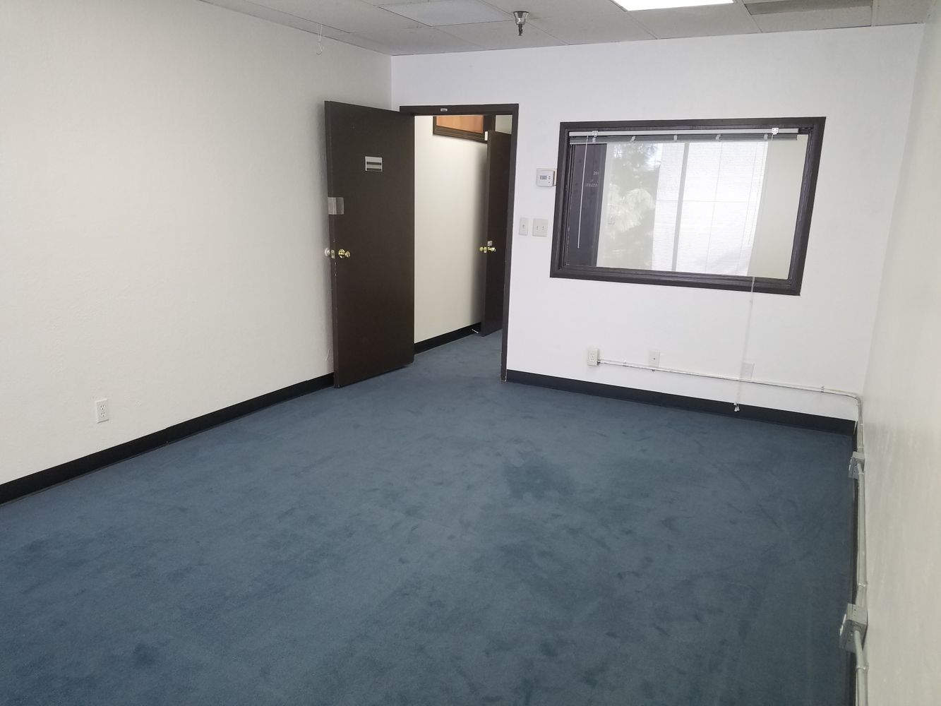 2 ROOM OFFICE, LARGE PRIVATE OFFICE WITH WINDOW & RECEPTION